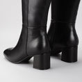 Load image into Gallery viewer, LE SANSA ROBEL BLACK - Women High Boots - Collective Shoes 
