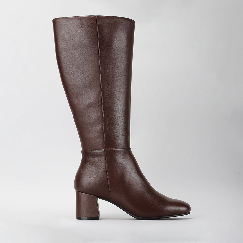 LE SANSA ROBEL CHOCO - Women High Boots - Collective Shoes 