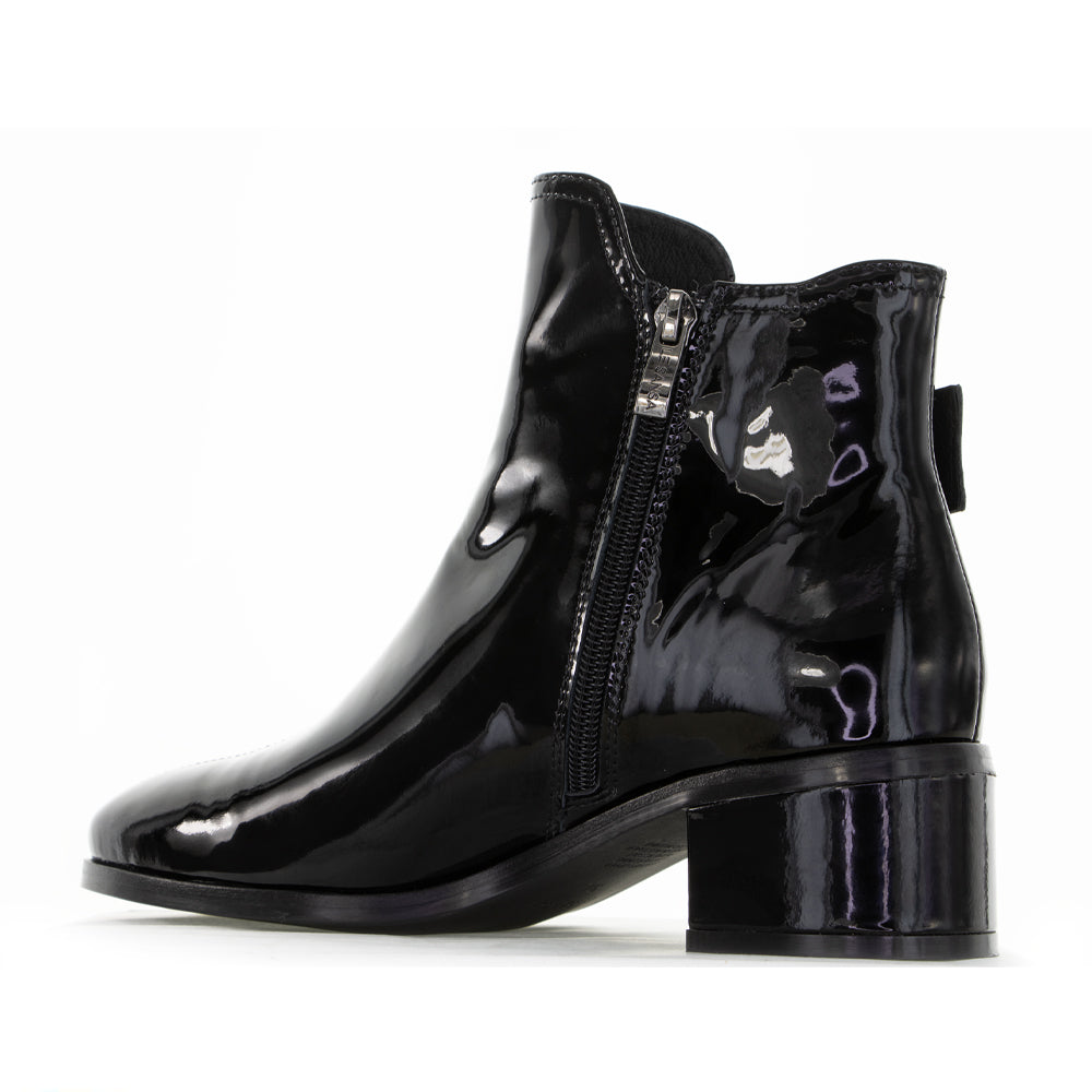 LE SANSA ROMY BLACK PATENT - Women Boots - Collective Shoes 