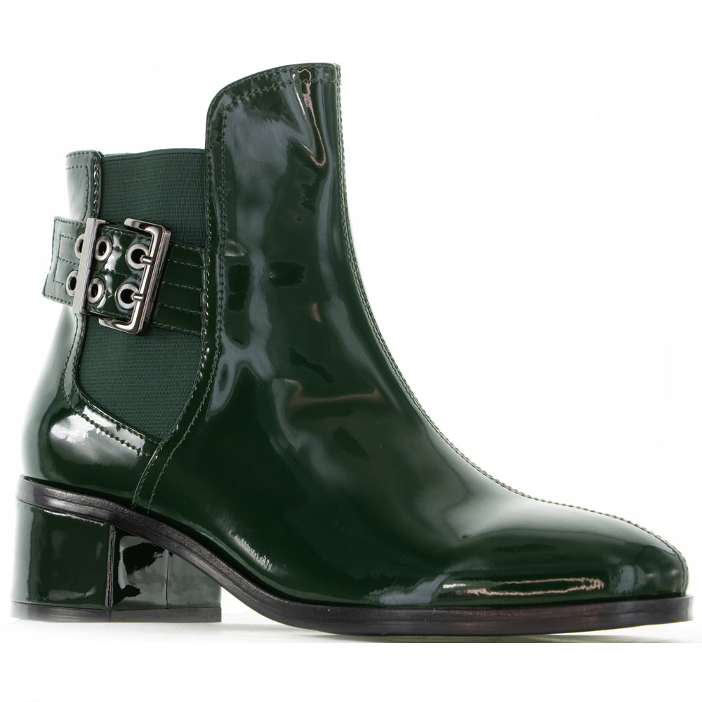 LE SANSA ROMY BOTTLE GREEN - Women Boots - Collective Shoes 