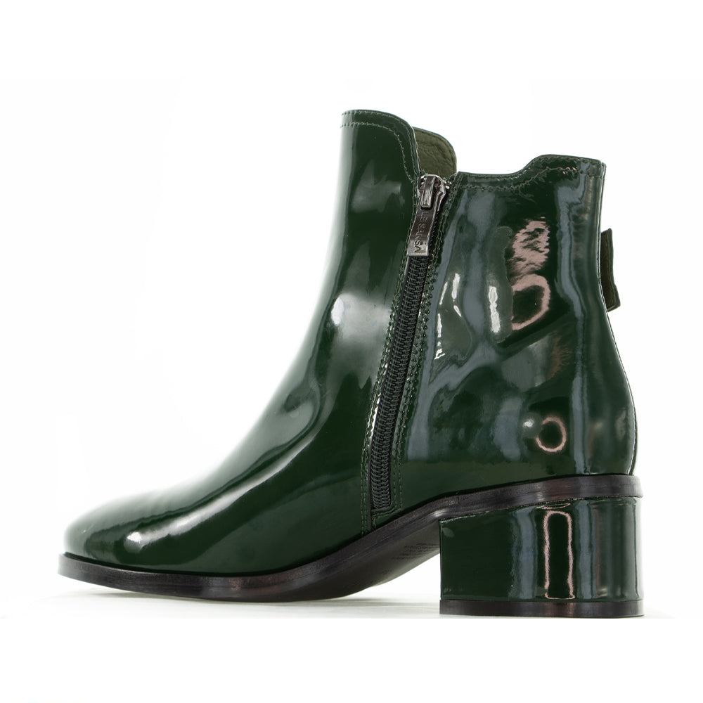 LE SANSA ROMY BOTTLE GREEN - Women Boots - Collective Shoes 