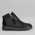 Load image into Gallery viewer, LE SANSA RONNIE BLACK CHECK - Women Boots - Collective Shoes 
