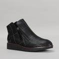 Load image into Gallery viewer, LE SANSA RONNIE BLACK CHECK - Women Boots - Collective Shoes 
