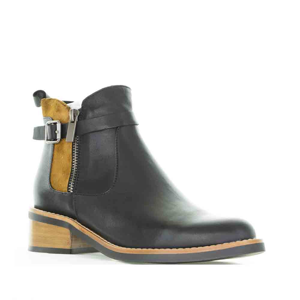 BELLE SCARPE RYAN BLACK - Women Boots - Collective Shoes 