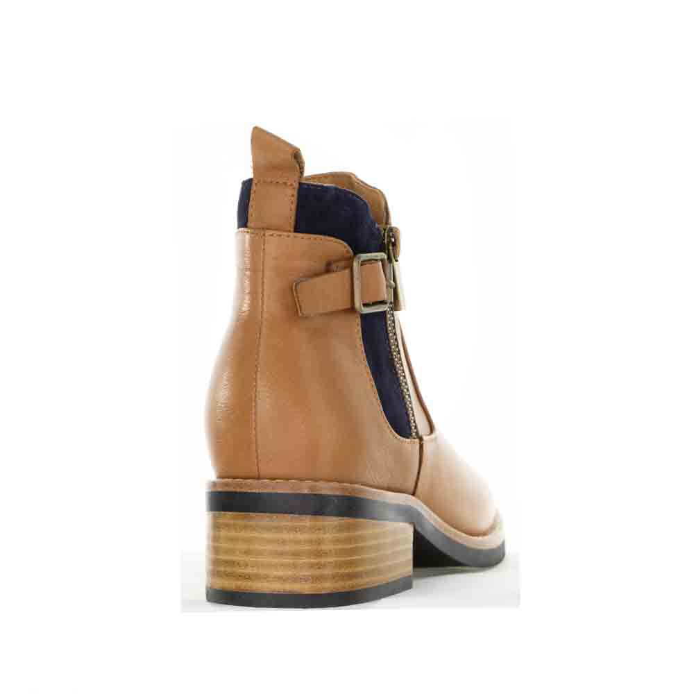 BELLE SCARPE RYAN BRANDY - Women Boots - Collective Shoes 