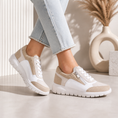Load image into Gallery viewer, LE SANSA RYDER WHITE BLUSH - Women Sneakers - Collective Shoes 
