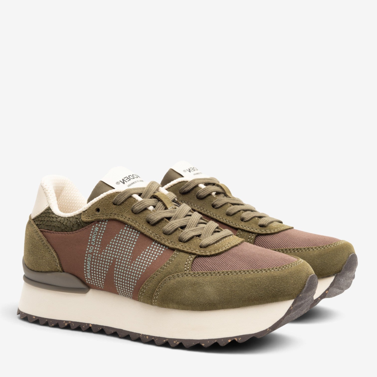 WODEN RONJA PLATEAU DARK OLIVE MULTI