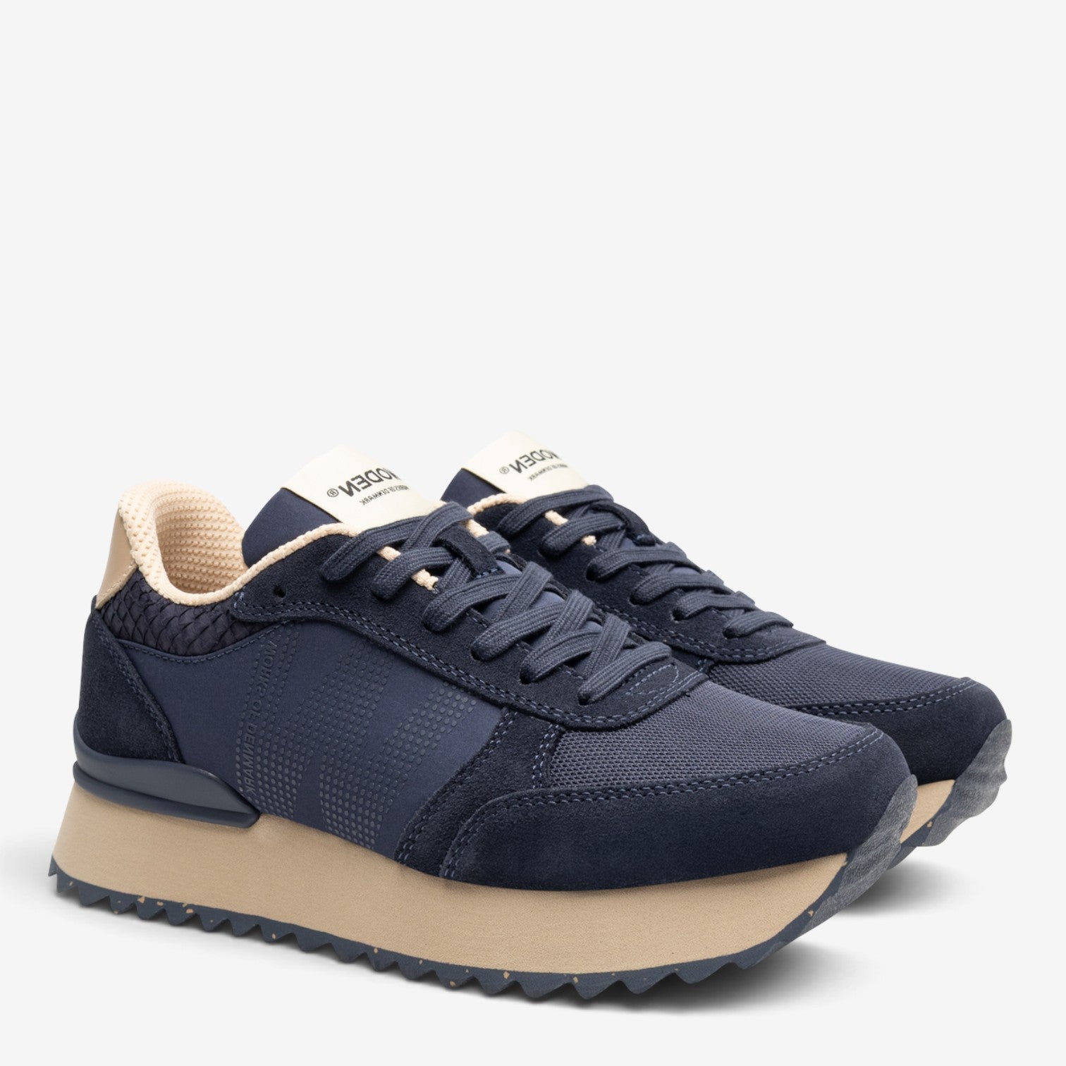 WODEN RONJA PLATEAU DARK NAVY MULTI