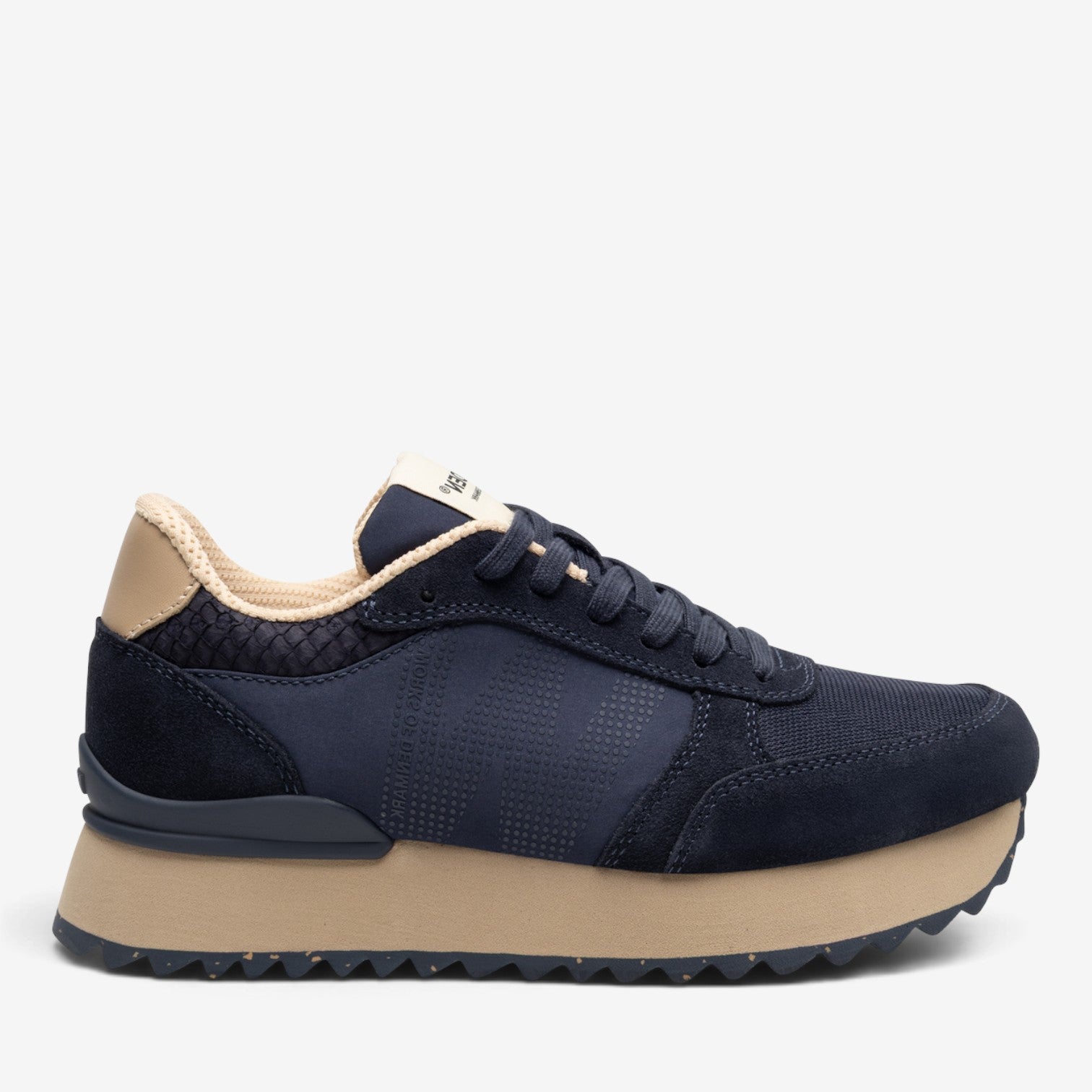 WODEN RONJA PLATEAU DARK NAVY MULTI