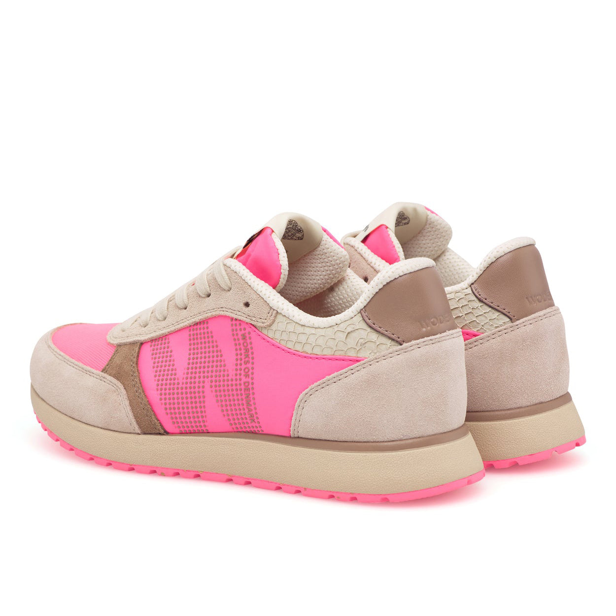 WODEN RONJA TRICOLOR RASPBERRY MULTI - Women Sneakers - Collective Shoes 