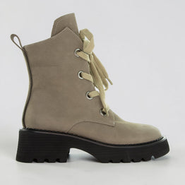 BRESLEY SABRE TAUPE NUBUCK - Women Boots - Collective Shoes 