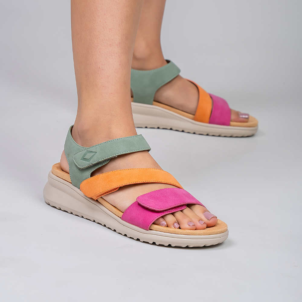 CC RESORTS PERSHING FUCHSIA/TAN/SAGE
