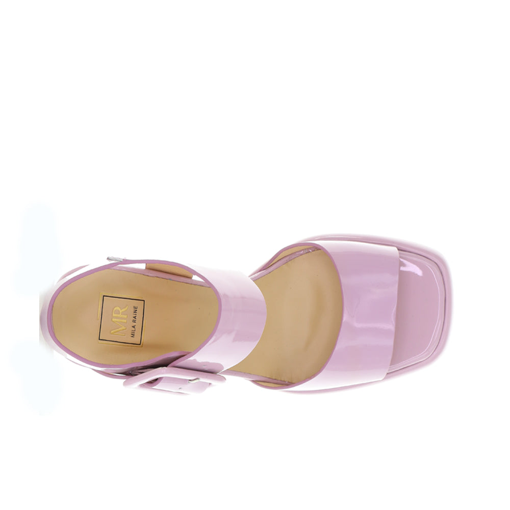 MILA RAINE SAM LILAC PATENT - Women Sandals - Collective Shoes 