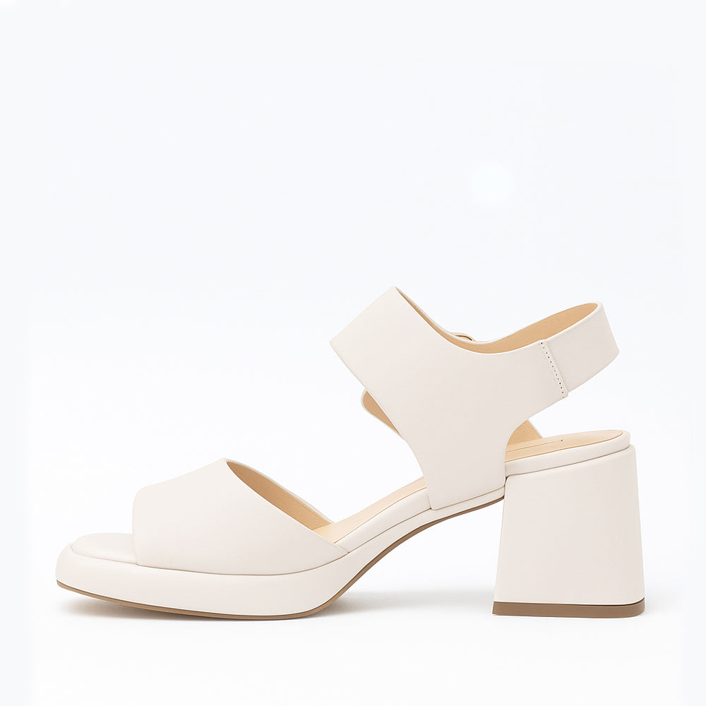 MILA RAINE SAM IVORY - Women Sandals - Collective Shoes 