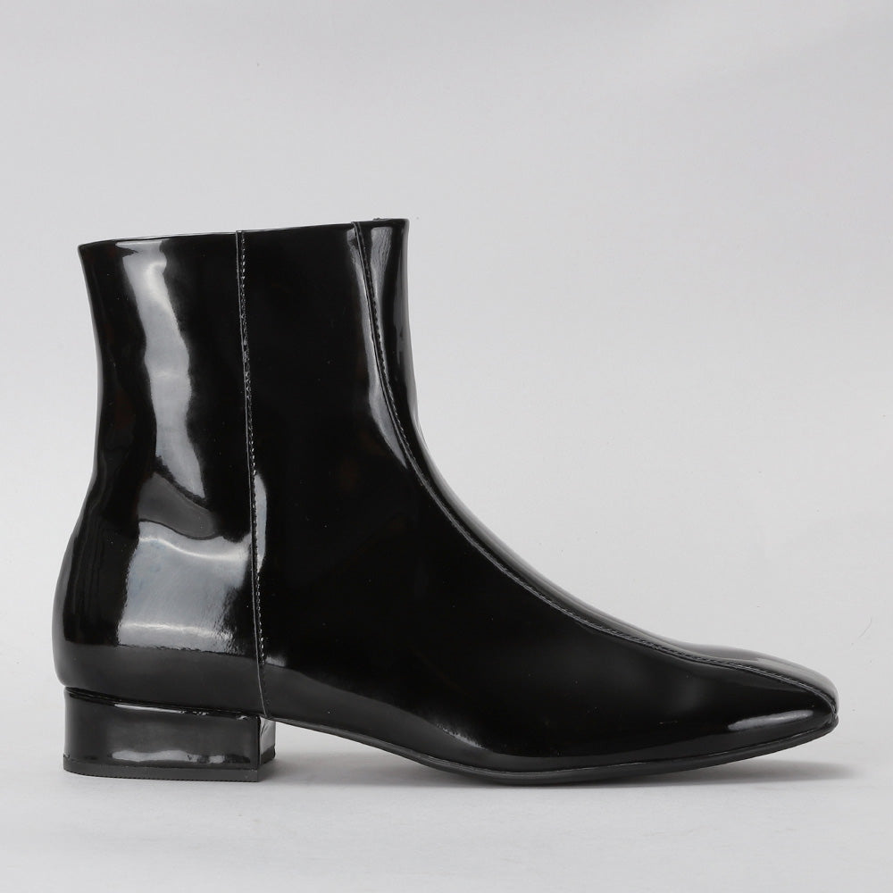 LE SANSA SASHA BLACK PATENT - Women Boots - Collective Shoes 