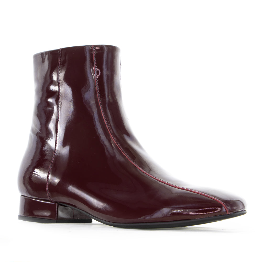 LE SANSA SASHA MERLOT PATENT - Women Boots - Collective Shoes 