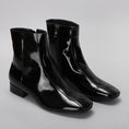 Load image into Gallery viewer, LE SANSA SASHA BLACK PATENT - Women Boots - Collective Shoes 
