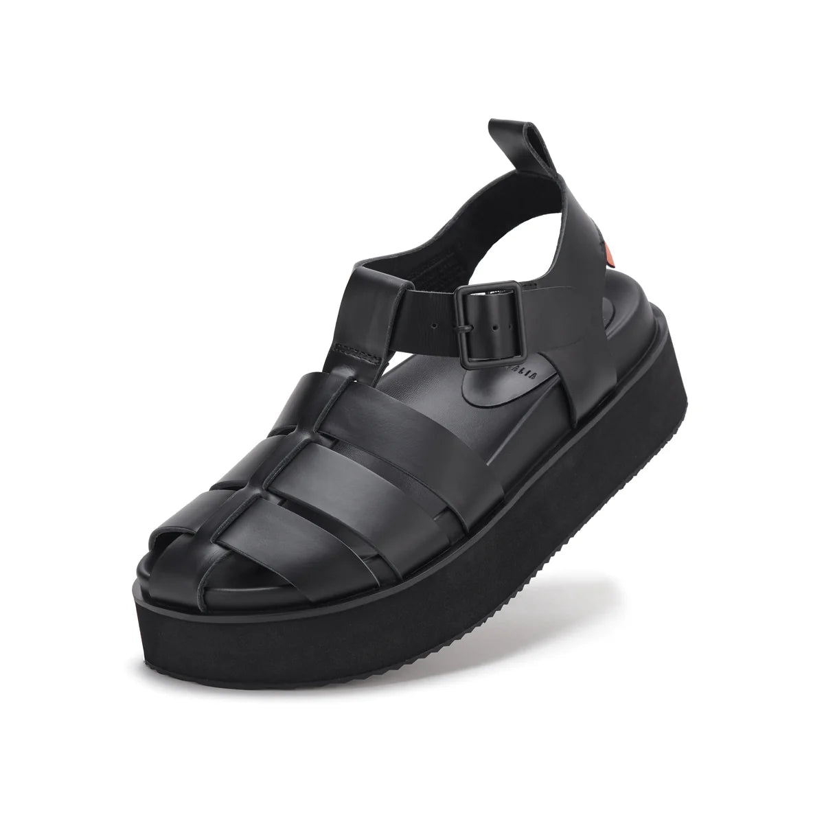 ROLLIE ACE FISHERMAN ALL BLACK - Women Sandals - Collective Shoes 