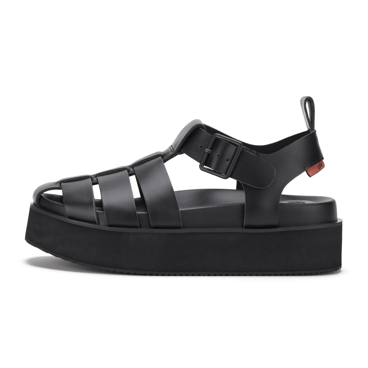 ROLLIE ACE FISHERMAN ALL BLACK - Women Sandals - Collective Shoes 