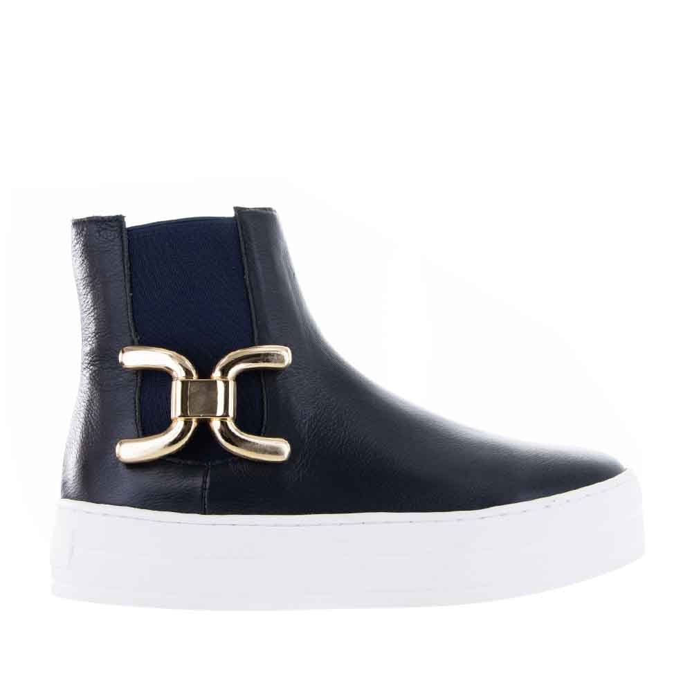 DJANGO & JULIETTE SCOTIAL NAVY - Women Boots - Collective Shoes 