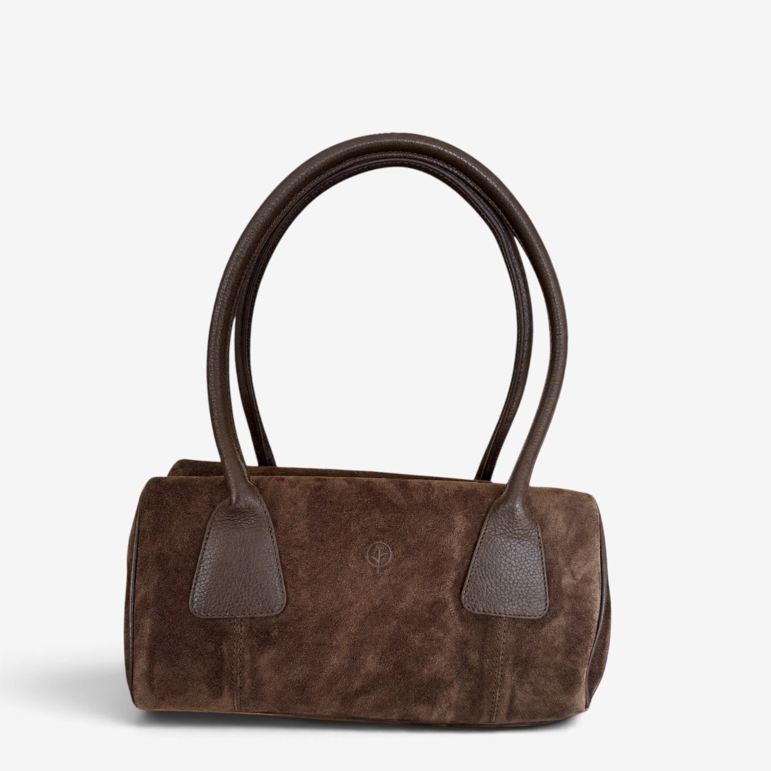 Brown Second Nature ST100 handbag with sleek design, featuring sturdy handles and minimalist style for everyday use.