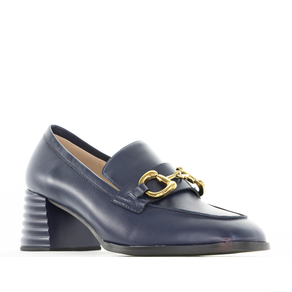 MILA RAINE CLICHE NAVY - Women Heels - Collective Shoes 