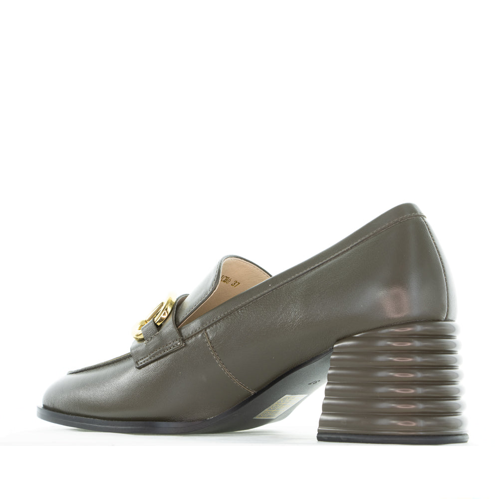 MILA RAINE CLICHE OLIVE - Women Heels - Collective Shoes 