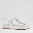 Load image into Gallery viewer, DJANGO & JULIETTE YERRYS SILVER - Women Sandals - Collective Shoes 
