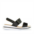 Load image into Gallery viewer, LESANSA SIMA BLACK - Women Sandals - Collective Shoes 
