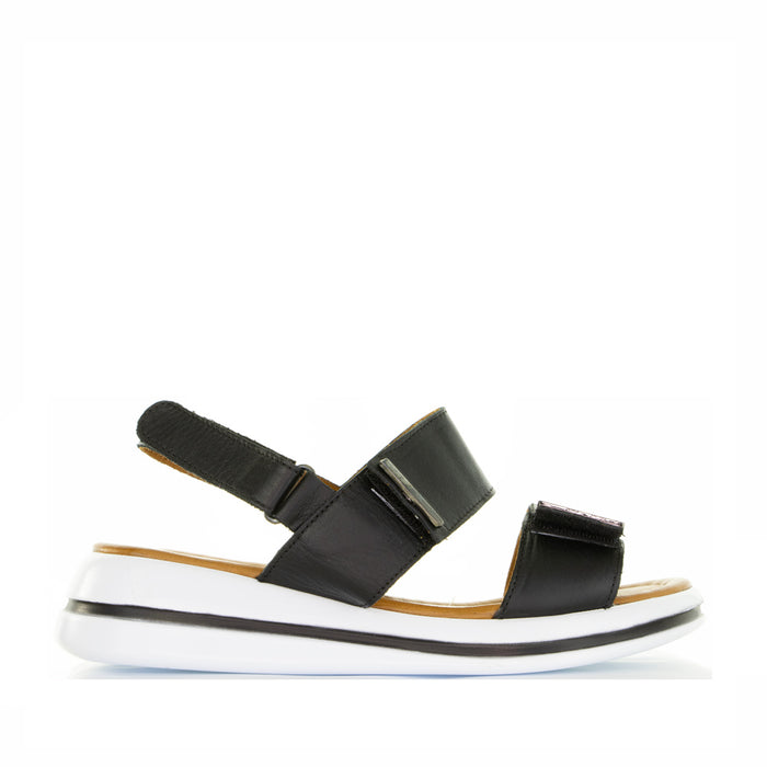LESANSA SIMA BLACK - Women Sandals - Collective Shoes 