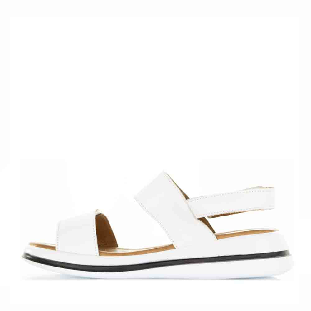 LESANSA SIMA WHITE - Women Sandals - Collective Shoes 