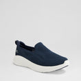 Load image into Gallery viewer, SKECHERS GO WALK NOW NAVY WHITE - Women Slip-ons - Collective Shoes 
