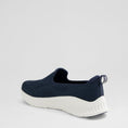 Load image into Gallery viewer, SKECHERS GO WALK NOW NAVY WHITE - Women Slip-ons - Collective Shoes 
