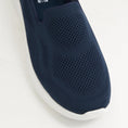 Load image into Gallery viewer, SKECHERS GO WALK NOW NAVY WHITE - Women Slip-ons - Collective Shoes 
