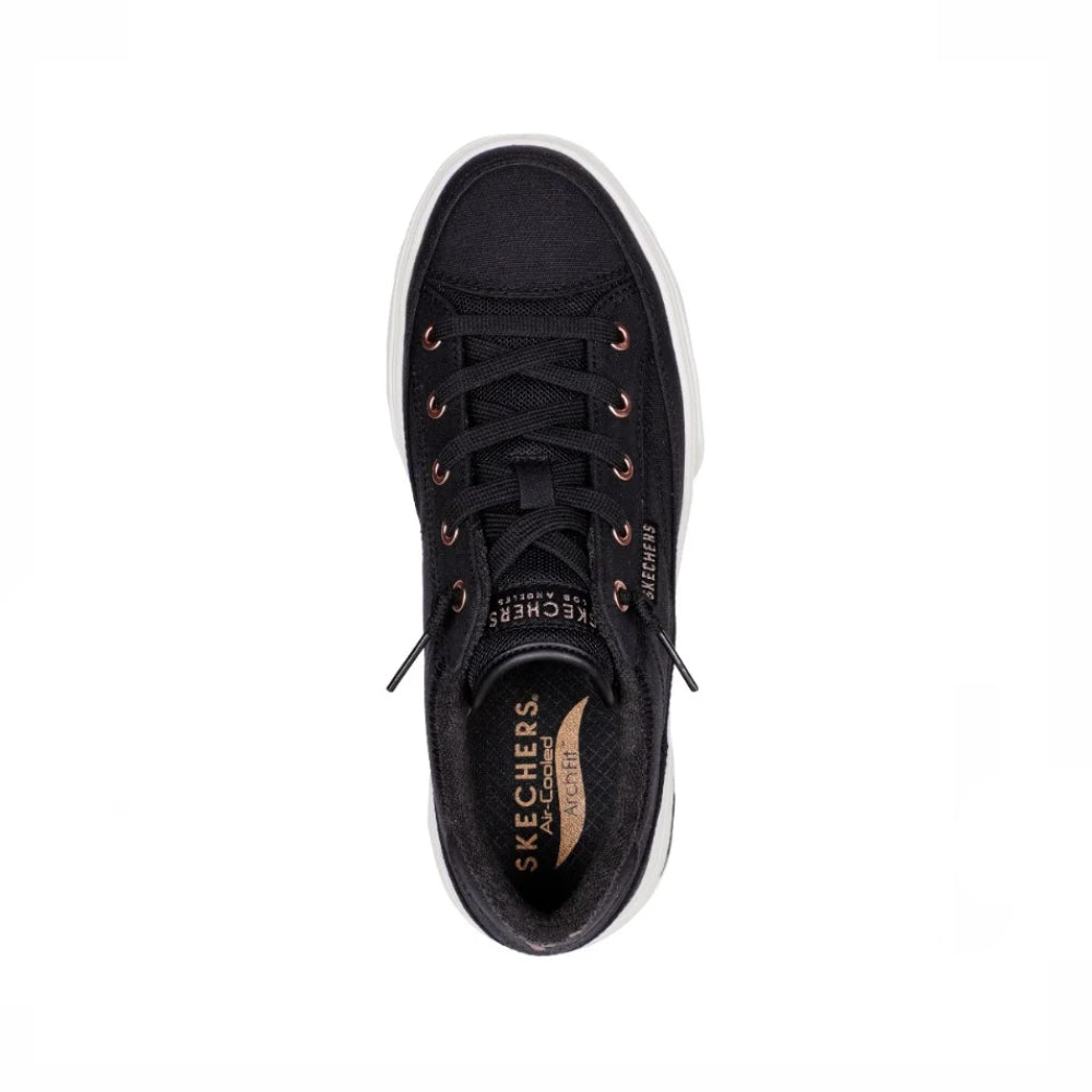 SKECHERS ARCH FIT ARCADE BLACK - Women Sneakers - Collective Shoes 