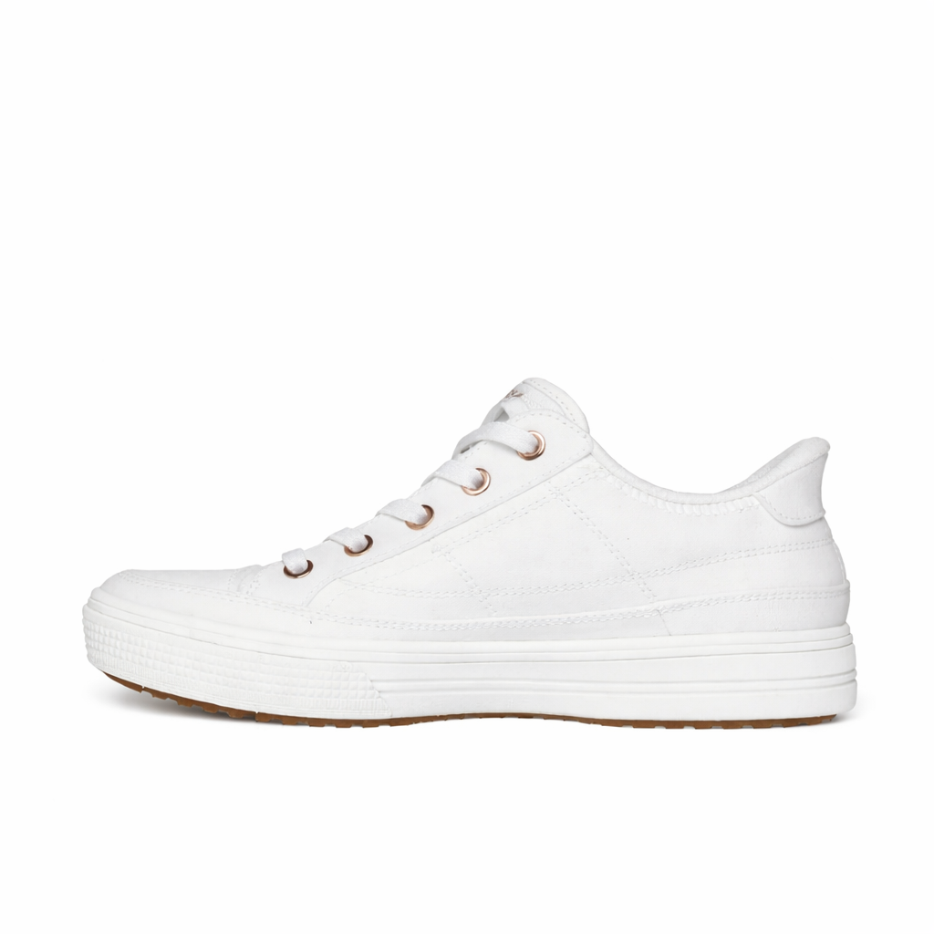 SKECHERS ARCH FIT ARCADE SEE YA THERE WHITE - Women Sneakers - Collective Shoes 