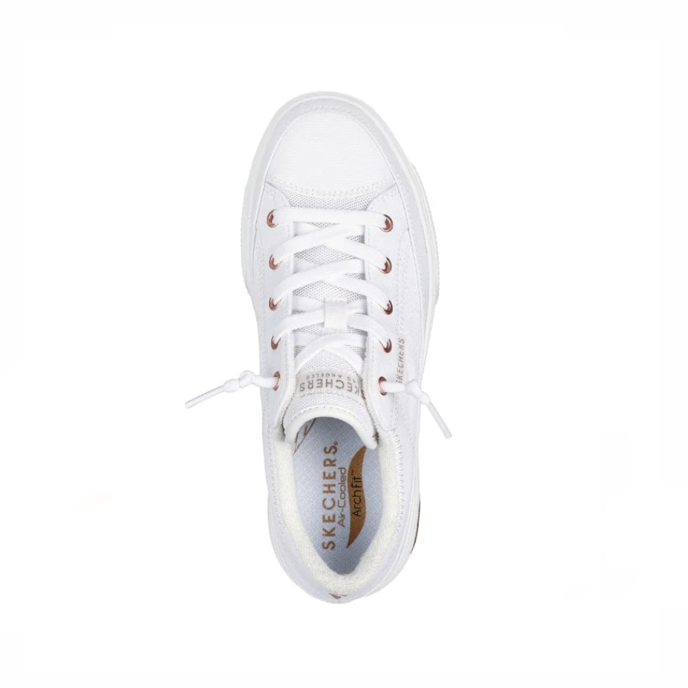 SKECHERS ARCH FIT ARCADE WHITE - Women Sneakers - Collective Shoes 