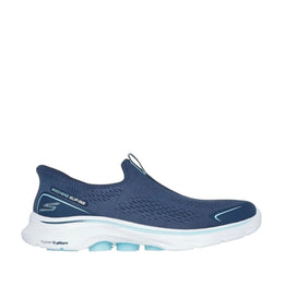 SKECHERS GO WALK 7 SPRINGTIME NAVY AQUA - Women Sneakers - Collective Shoes 