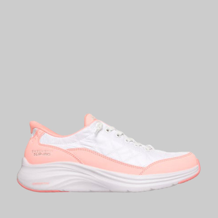 SKECHERS VAPOR FORM WHITE CORAL - Women Sneakers - Collective Shoes 