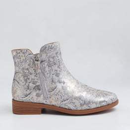ZIERA SKYLARS SILVER FIREWORKS - Women Boots - Collective Shoes 