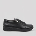 Load image into Gallery viewer, ZIERA SOLAR BLACK/BLACK SOLE - Women sneakers - Collective Shoes 
