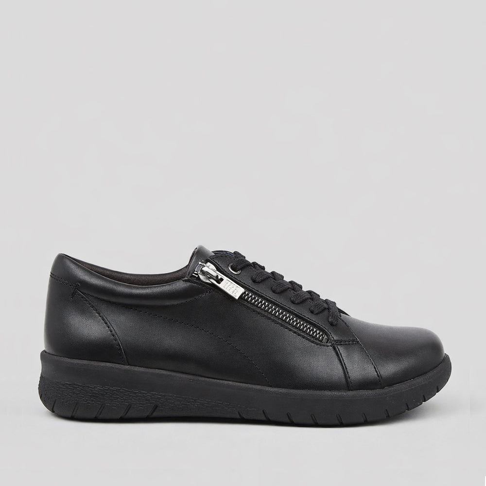 ZIERA SOLAR BLACK/BLACK SOLE - Women sneakers - Collective Shoes 