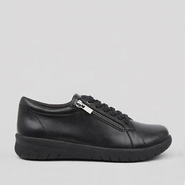 ZIERA SOLAR BLACK/BLACK SOLE - Women sneakers - Collective Shoes 