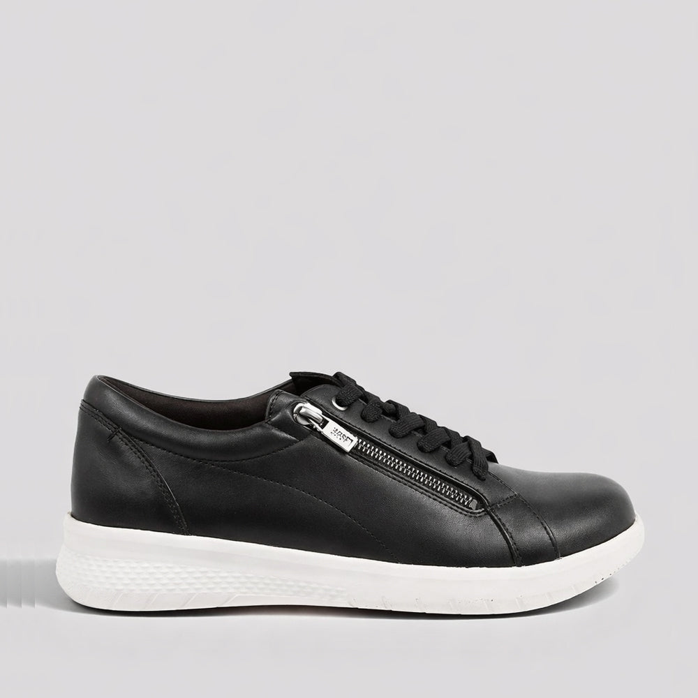 ZIERA SOLAR BLACK WHITE SOLE - Women sneakers - Collective Shoes 