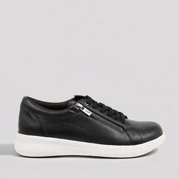 ZIERA SOLAR BLACK WHITE SOLE - Women sneakers - Collective Shoes 