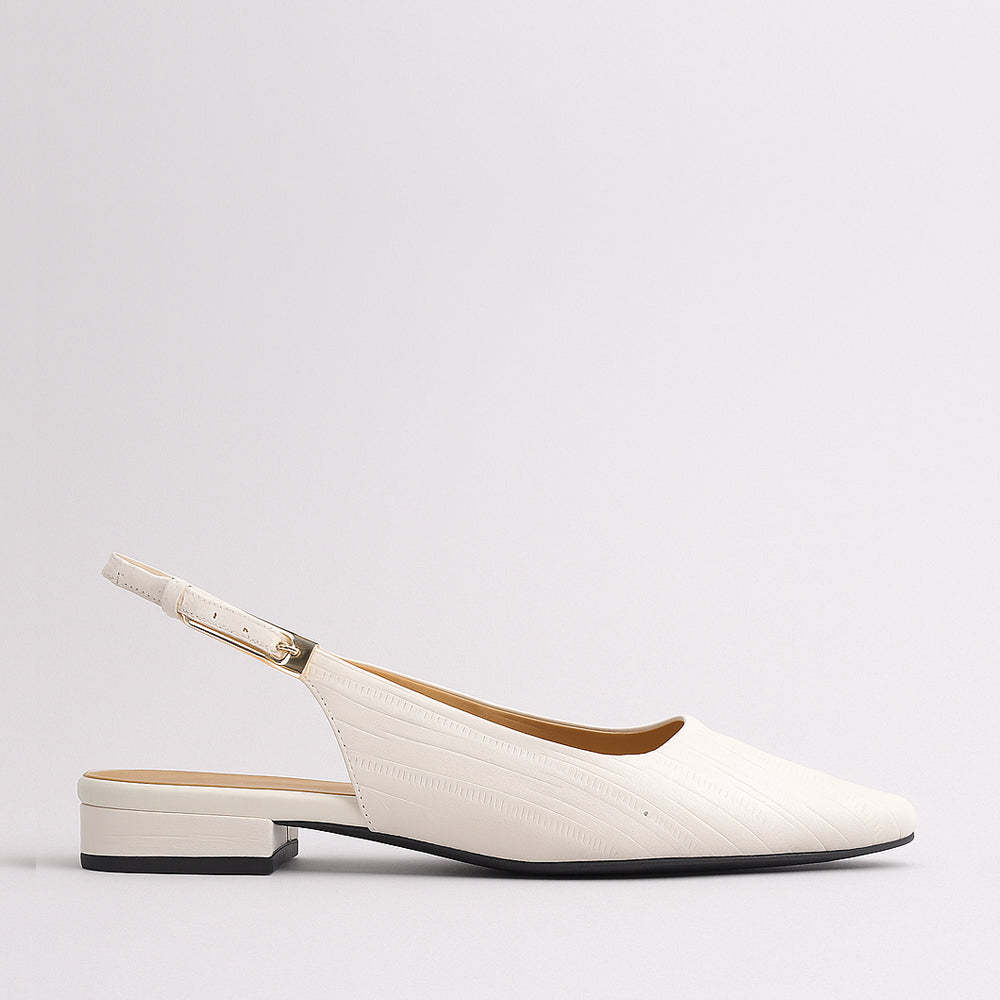 BRESLEY SPARK BONE EMBOSS - Women Sandals - Collective Shoes 