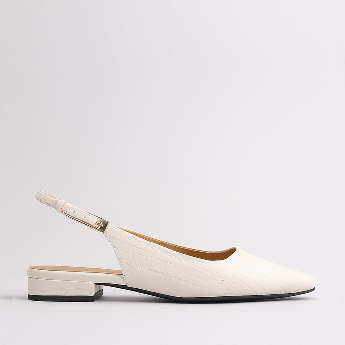 BRESLEY SPARK BONE EMBOSS - Women Sandals - Collective Shoes 