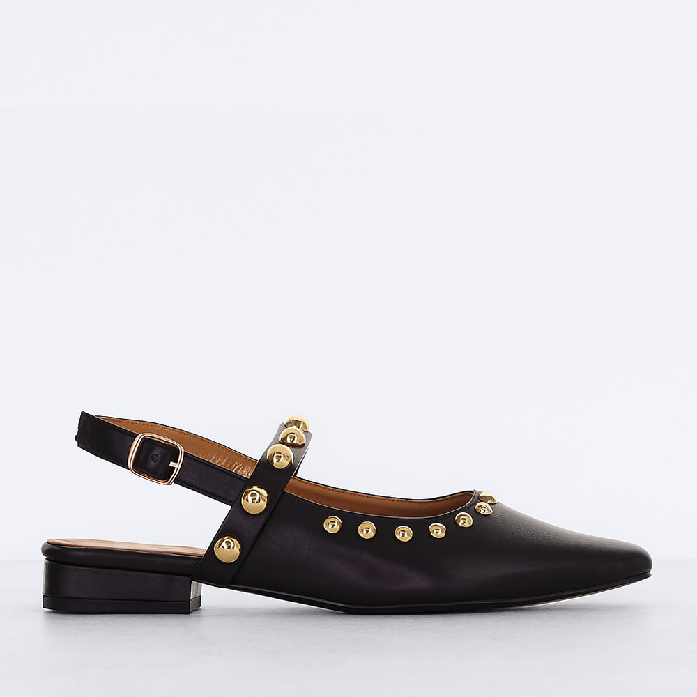 BRESLEY SABUR BLACK - Women Sandals - Collective Shoes 