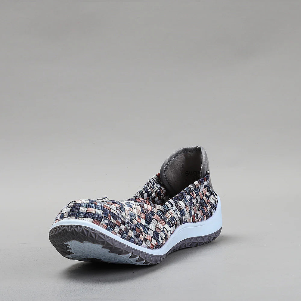 CC RESORTS SUGAR BROWN MULTI - Women Flats - Collective Shoes 