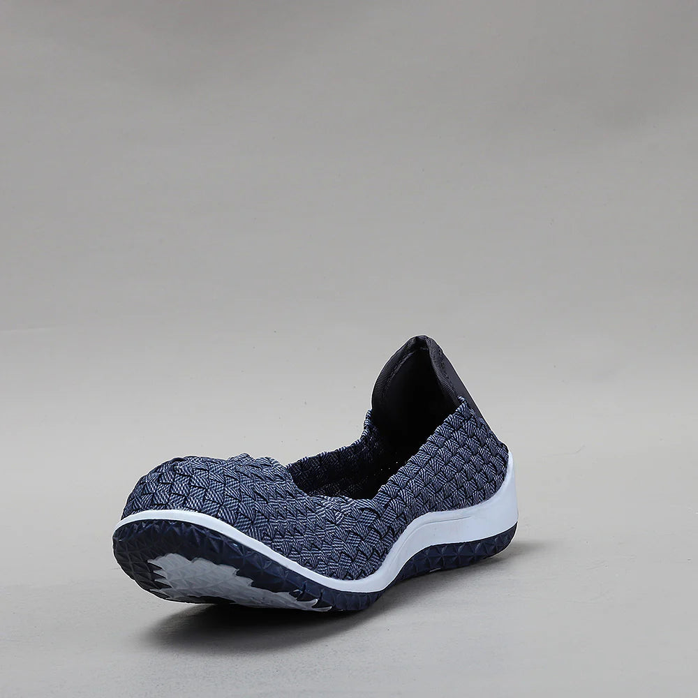 CC RESORTS SUGAR DENIM - Women Flats - Collective Shoes 